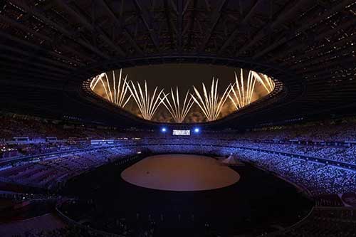 تصاویری از مراسم افتتاحیه المپیک ۲۰۲۰