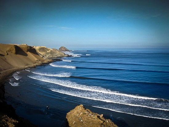 بلندترین موج جهان در چیکامای پرو