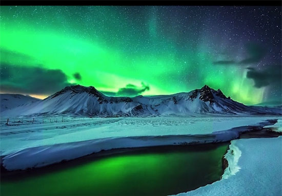 تصاویری زیبا از شفق قطبی