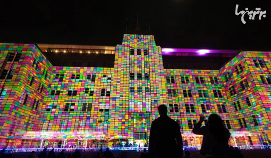 فستیوال دیدنی نورهای رنگی در سیدنی