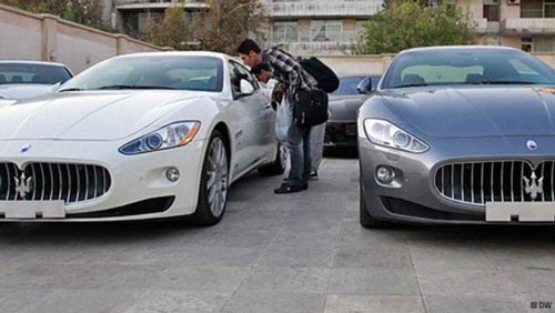 تصاویر: جولان خودروهای گران در پایتخت