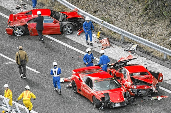 گران‌ترین تصادف‌های تاریخ صنعت خودرو