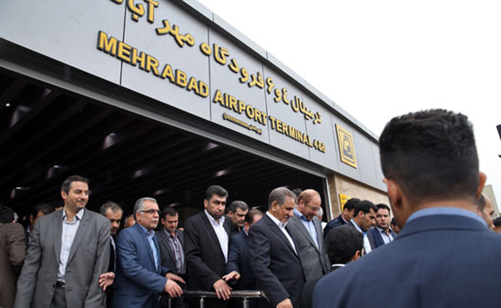 افتتاح ایستگاه متروی مهرآباد +عکس