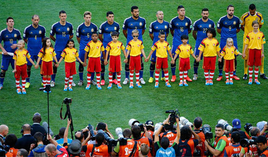 تصاویر حاشیه‌ای از فینال جام بیستم