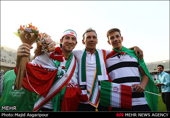 تصاویر: جشن صعود به جام جهانی در آزادی