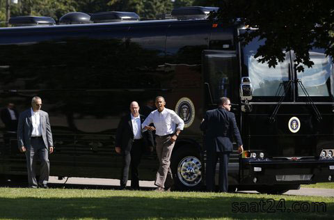 اتوبوس اوباما، امن ترین وسیله نقلیه