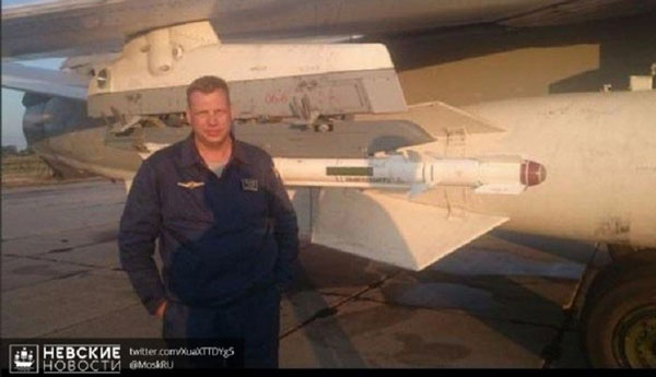عکس: خلبان کشته شده روس در سوریه