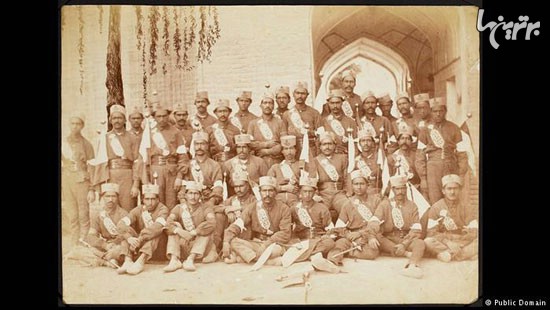عکس: قشون‌ نظامی ایران در زمان قاجار
