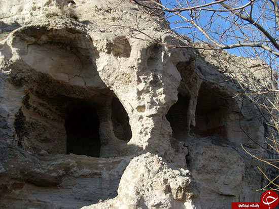 مسجدی عجیب با سبک معماری صخره ای در ایران