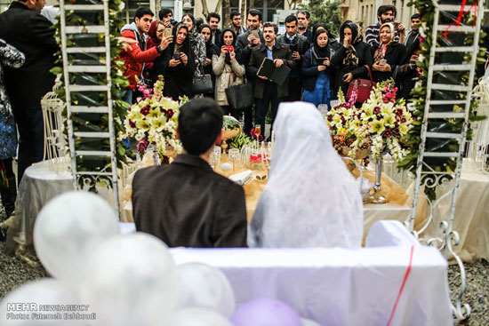 عکس: جشن عروسی در «پلی تکنیک»
