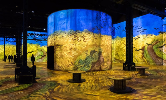 نمایشگاه دیجیتالی آثار ونسان ون‌گوگ در پاریس