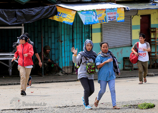 فرار فیلیپینی ها از چنگ داعش