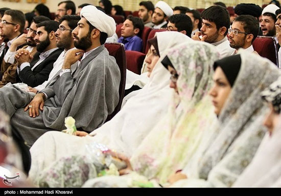 عکس: جشن ازدواج طلاب در شیراز