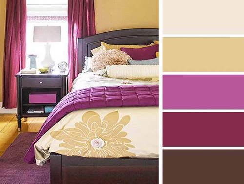 پیشنهادهای رنگی برای دکوراسیون اتاق خواب