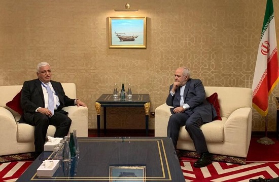 دیدار ظریف با همتای لهستانی در قطر