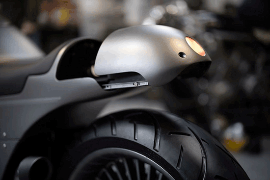 طراحی آخرالزمانی و زیبایی از موتورسیکلت بی‌ام‌و