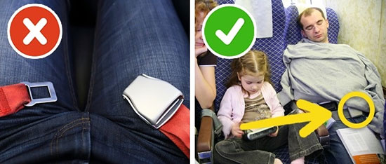توصیه‌هایی برای داشتن خوابی راحت در هواپیما