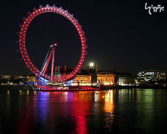شب های زیبای لندن! +عکس
