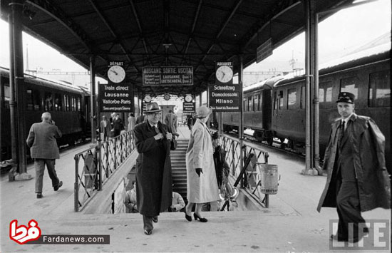تصاویر تاریخی از راه‌آهن محبوب هنرمندان و سران جهان