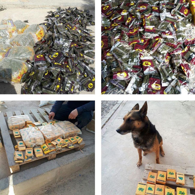 کشف ۱۳ کیلوگرم مخدر «پان» در مرز افغانستان
