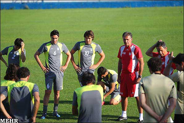 عکس؛ نخستین تمرین تیم ملی در ازبکستان