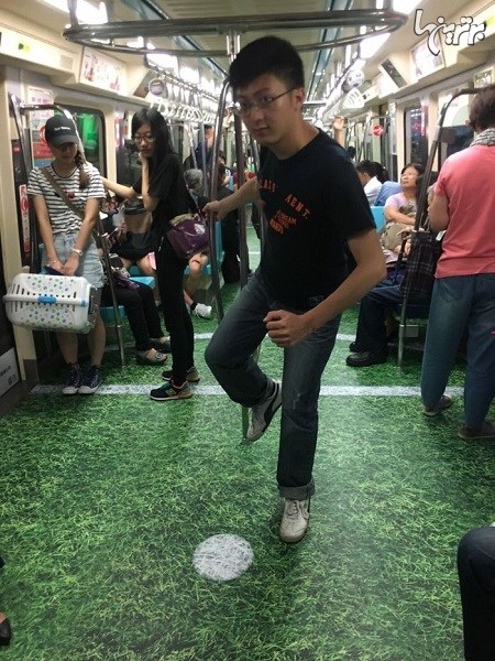 تبدیل قطارهای متروی تایوان به میادین ورزشی