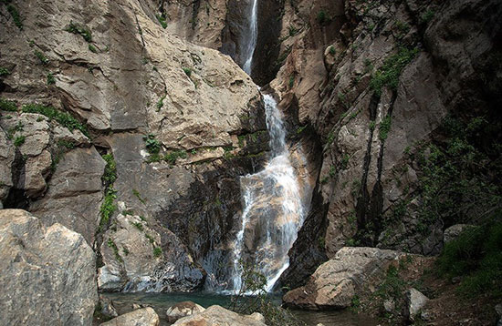 عکس: آبشار تافه پس از 15سال زنده شد