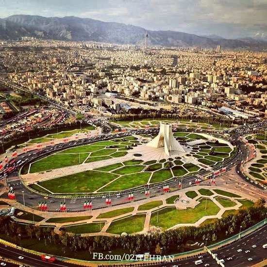 زیبایی های تهران +عکس