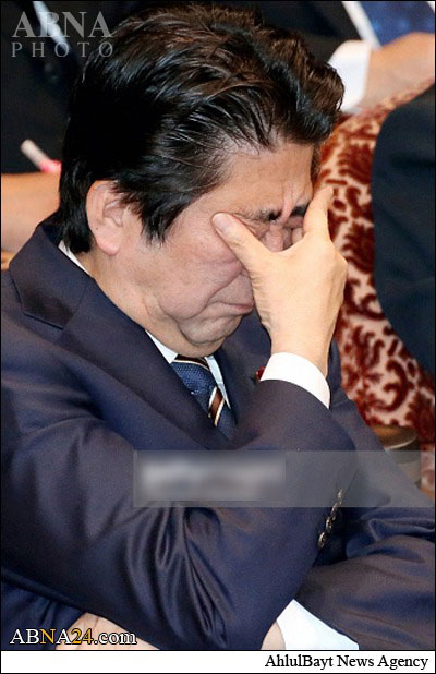 اشک «شینزو آبه» به خاطر الکساسبه+عکس